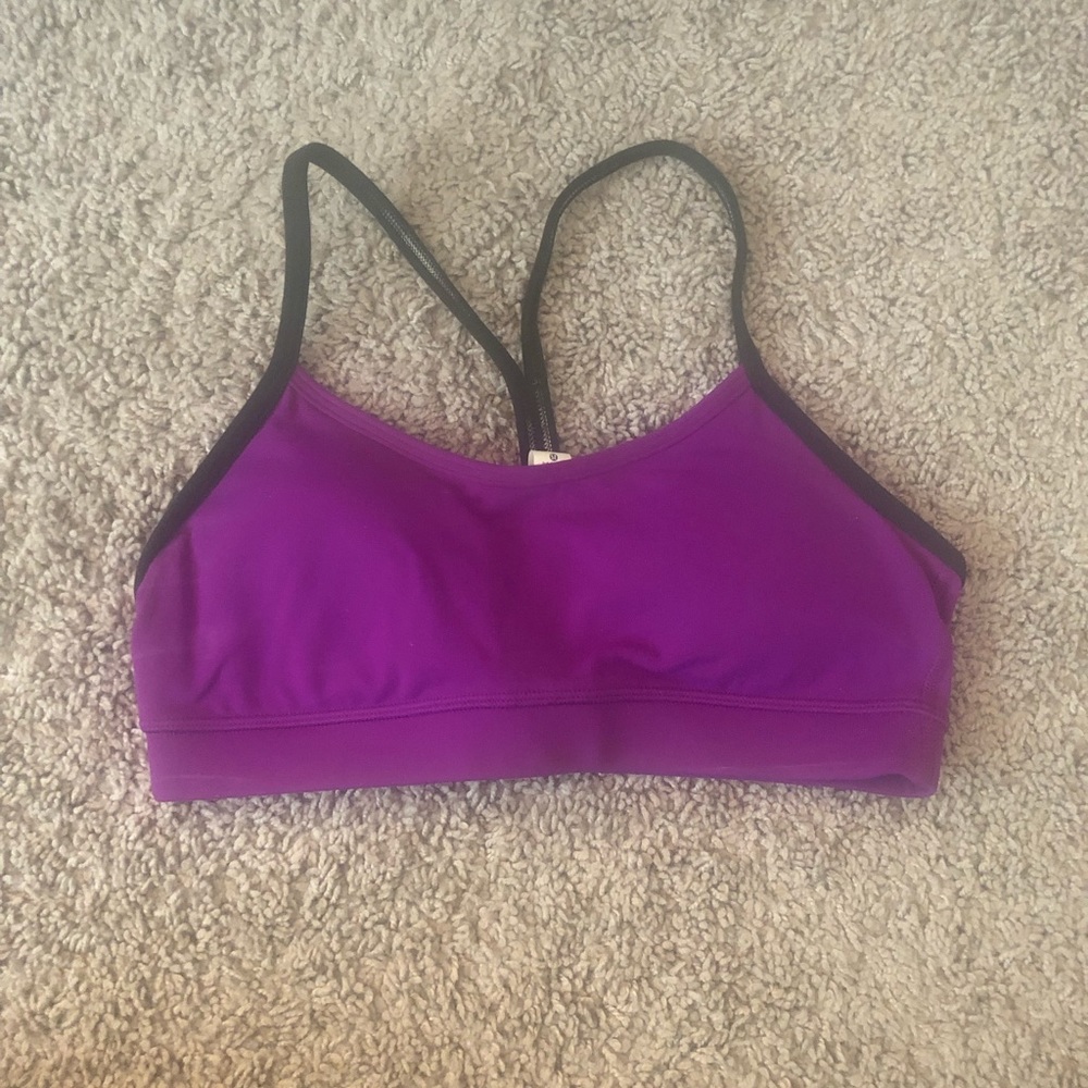Purple Lululemon Sports Bra